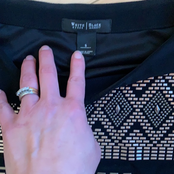 🖤Beautiful unique party dress worn once . Size small - Picture 3 of 4